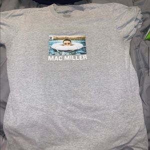 grey mac miller graphic tee